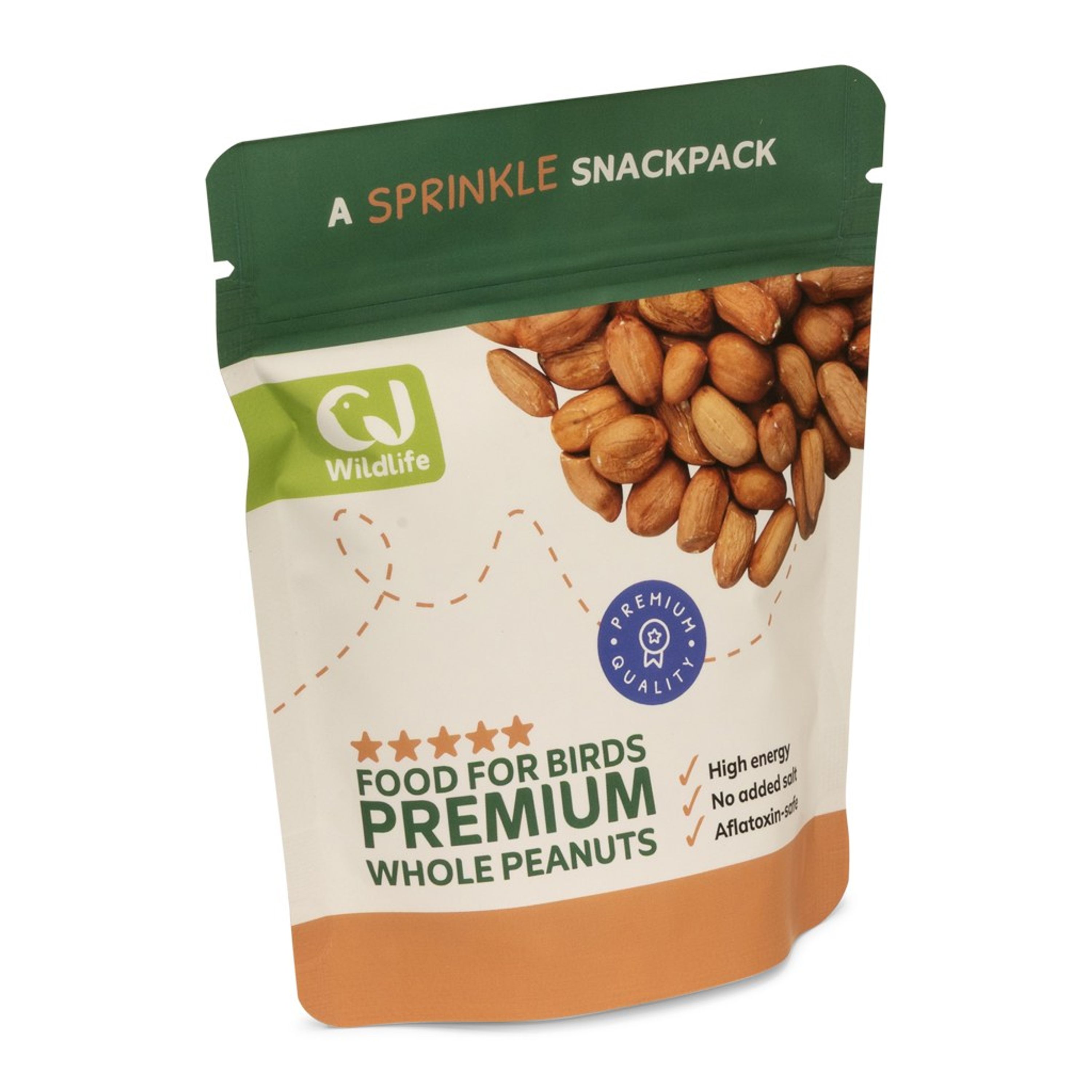 Snacktüte - Hochwertige Erdnüsse | Vogelfutter | CJ Wildlife